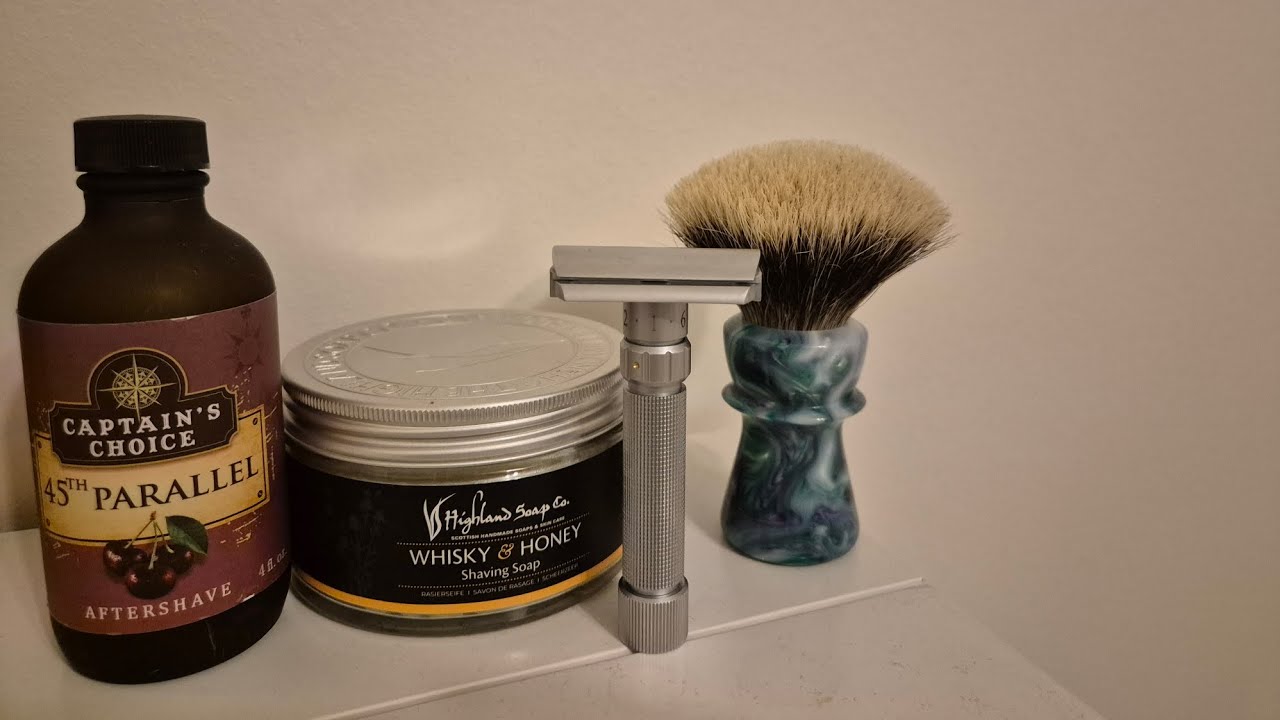 Wetshaving: The Highland Soap Co - Whisky and honey