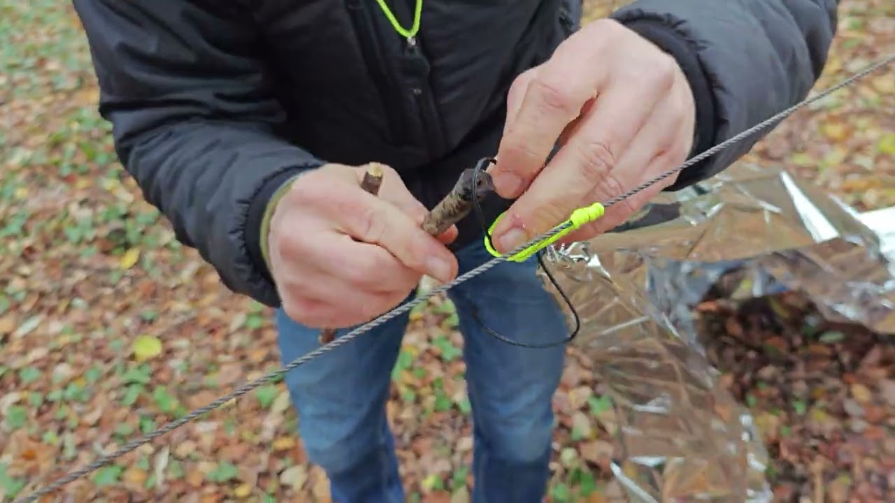Démo utilisation kit survie sur le  numéro 8 Station Ix 