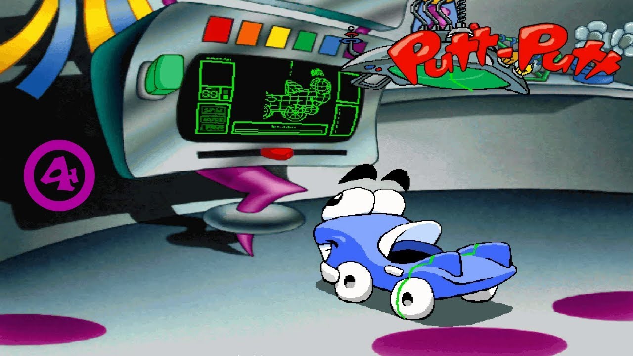 Putt Putt: Travels Through Time #4: Paint-O-Rama!