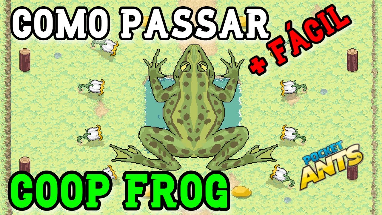 Como DERROTAR FROG - Coop Explicado Como fazer + fácil ( DICAS ) Pt BR - Pocket Ants