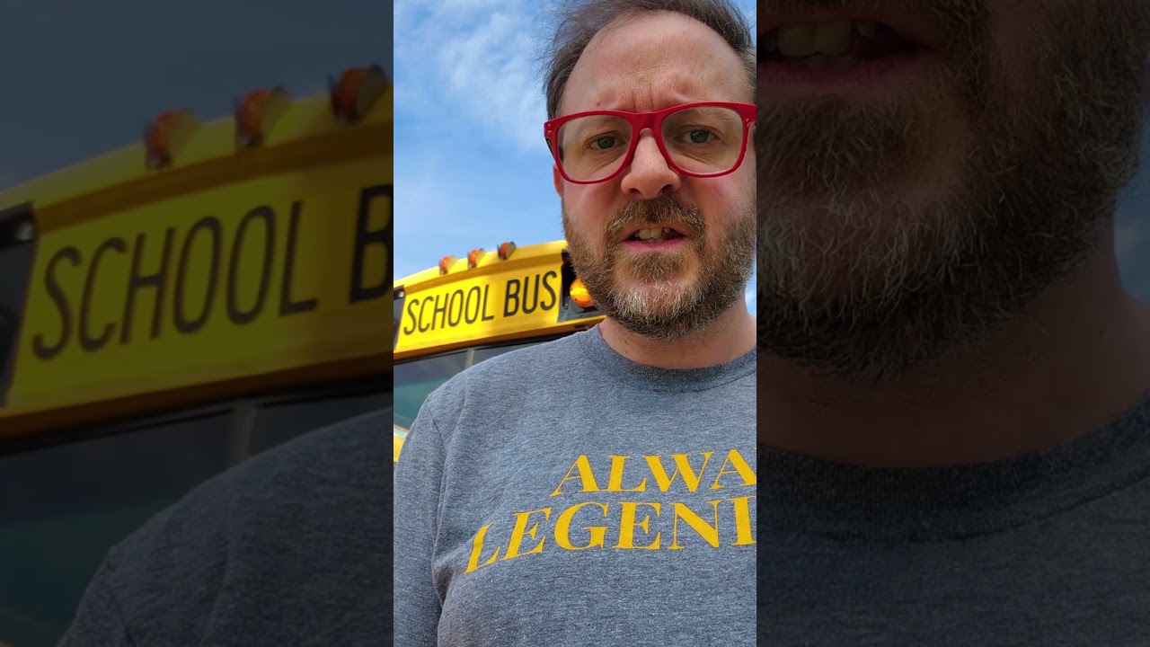 Why Does America Have Yellow School Buses?  | #shorts