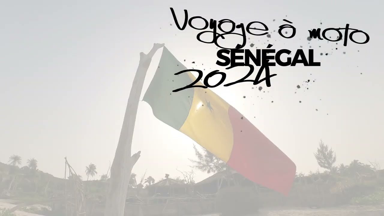 Voyage en moto au sénégal