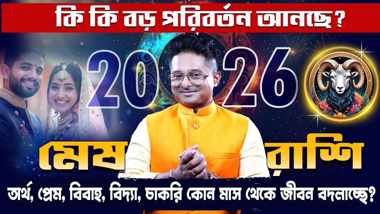 মেষ রাশি ২০২৬ | Aries Horoscope 2026 | Turning Point | Achariya Debdutta