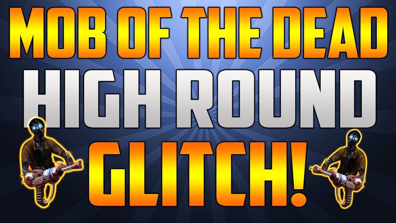 Black Ops 2 Zombie Glitches: Mob Of The Dead Glitches - Barrier Glitch Inside The Ghost Room By MP5!