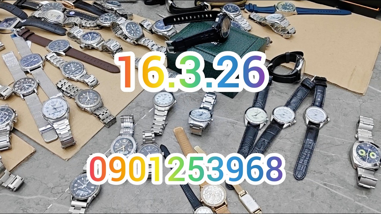 16.3.26 Review Đồng Hồ Si Cadisen Ebohr Wired Citizen Paul Smith Pagani Design BậtLửa LaptopMotorola