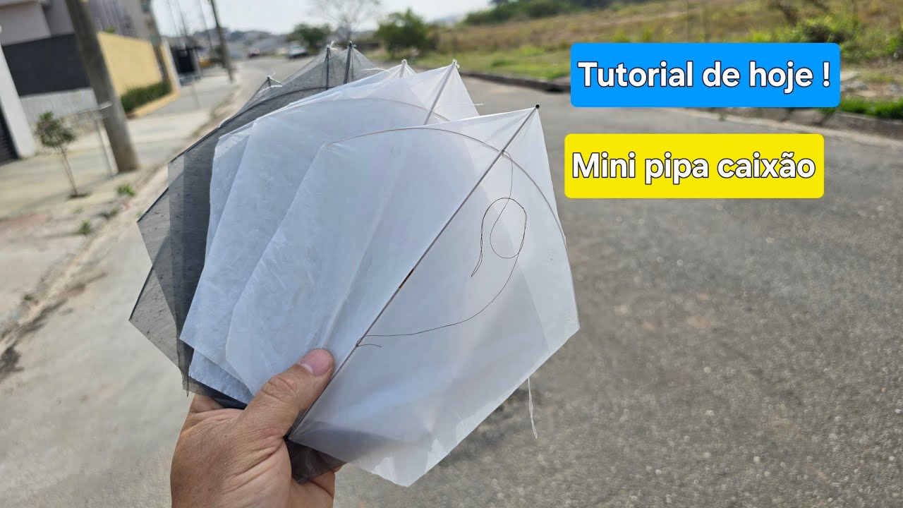 Tutorial de hoje, mini pipa caixão..