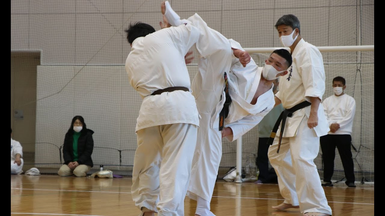 【新極真会】2023年JKO昇段審査会　島本一二三　10人組手  JKO DAN grading exam SHINKYOKUSHINKAI KARATE