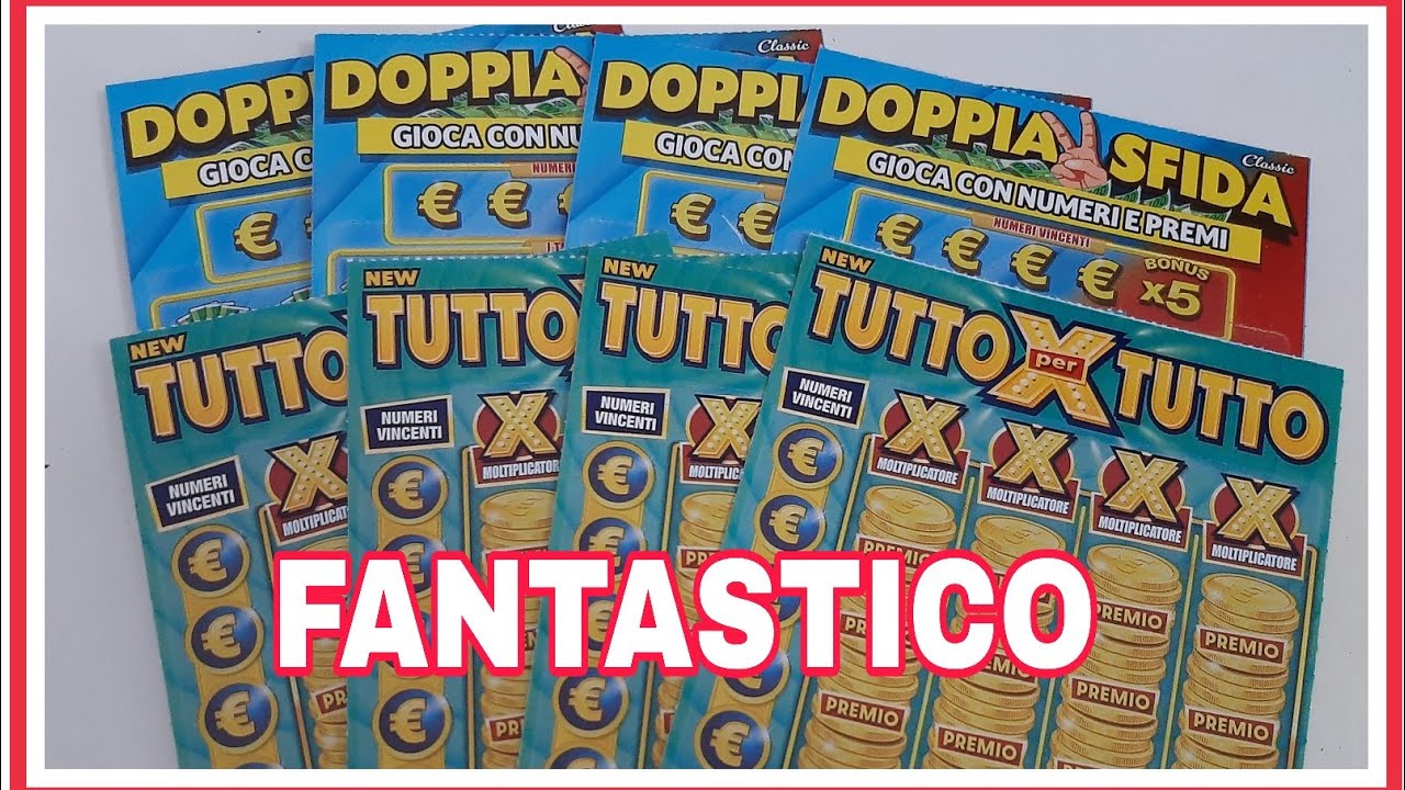 FANTASTICO GRATTA E VINCI 👍🎯🎯🎯