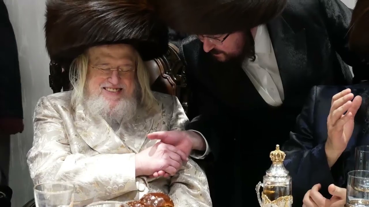 Sheva Brachos at the Home of the Munkatch Rebbe Shlit”A, in Honor of Rabbi Moshe Margaretten