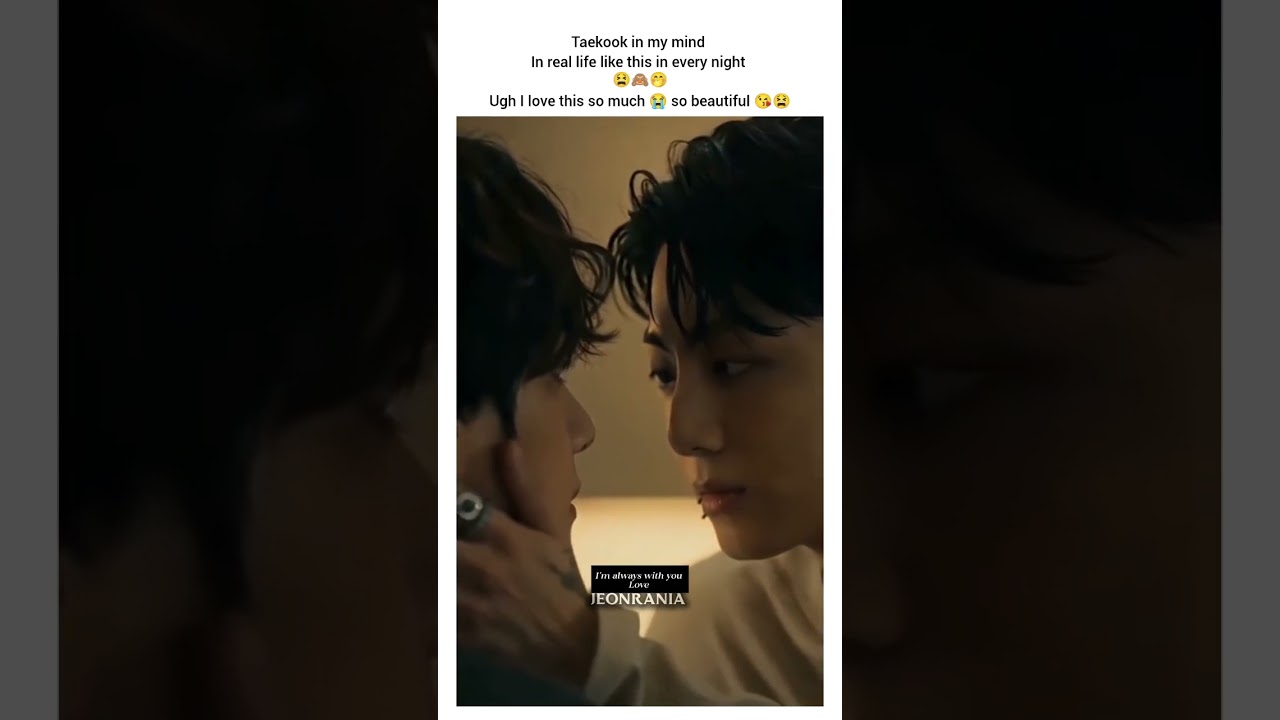 ahh Taekook every time like this in my mind 😫😫🤭🙈#taekook#shortvideo