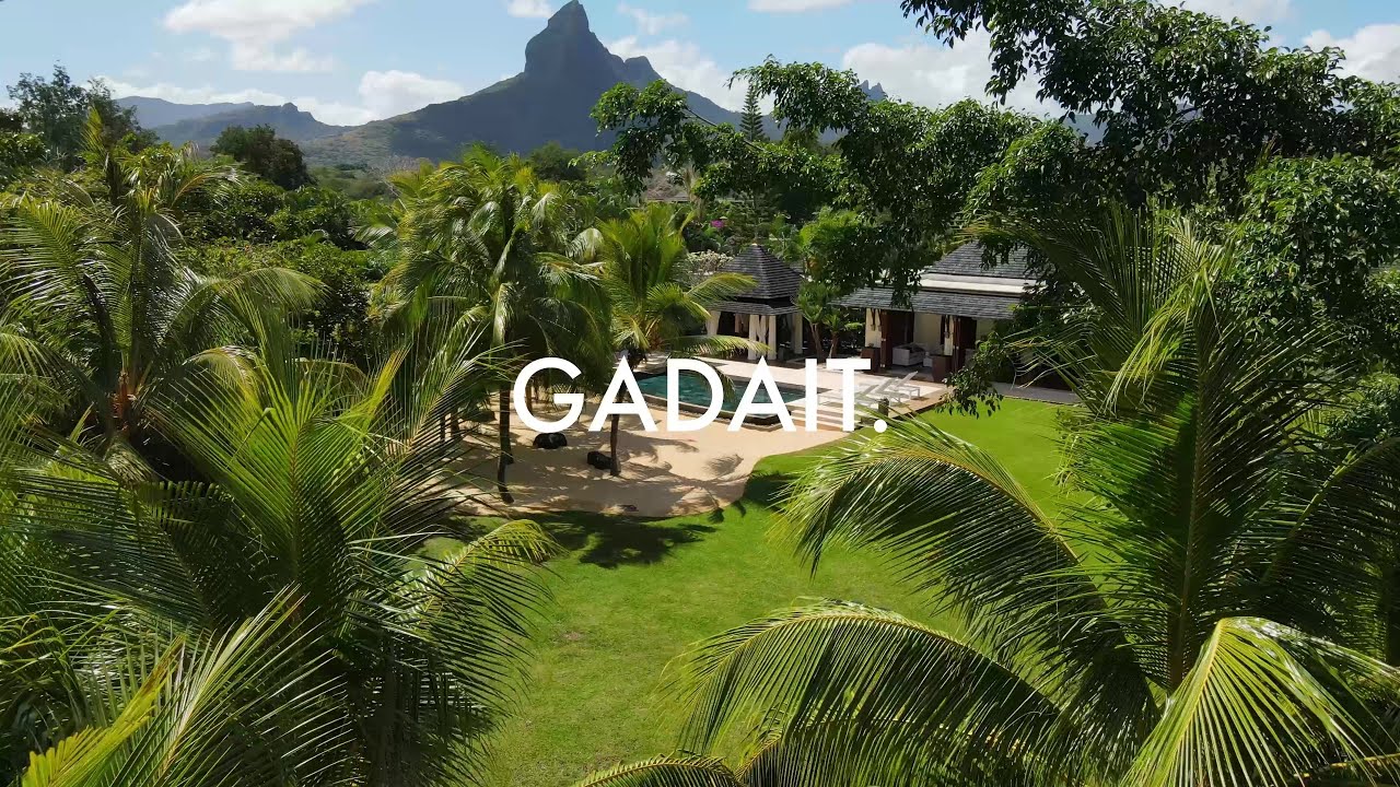 A exclusive villa on the Tamarina golf course on the west of the island of Mauritius.