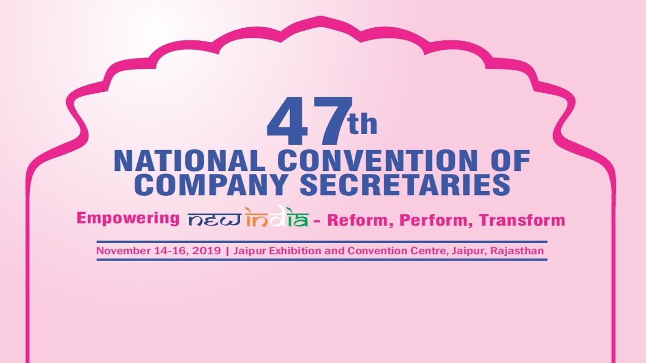 47th National Convention of Company Secretaries on Times Now