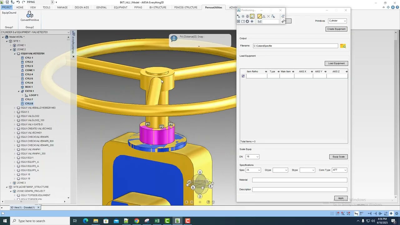 Create Piping Catalogues & Specifications Easily | Paragon | aveva e3d