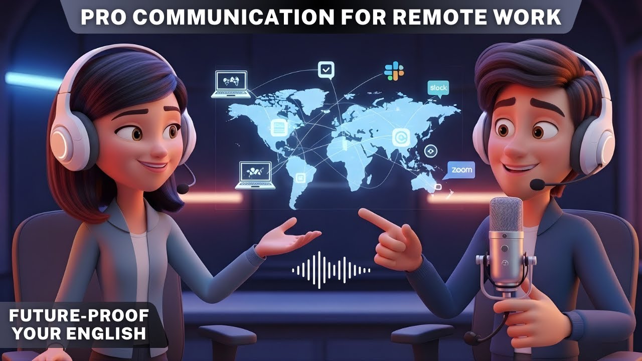 Future-Proof English: Pro Communication for Remote Work - English Podcast