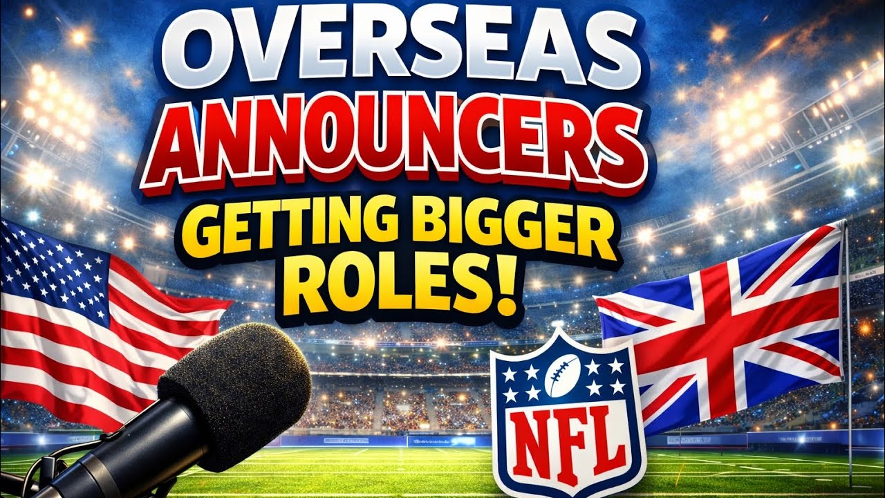 Overseas Announcers need a Bigger Spotlight for American Sports 💯 