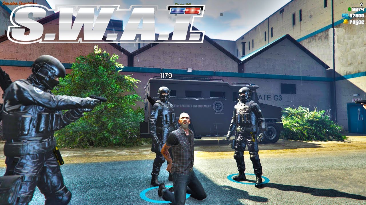 🚔 LSPDFR ONLINE | OPERATIVO SWAT - CAZANDO A UN TRAFICANTE | MINIMUH