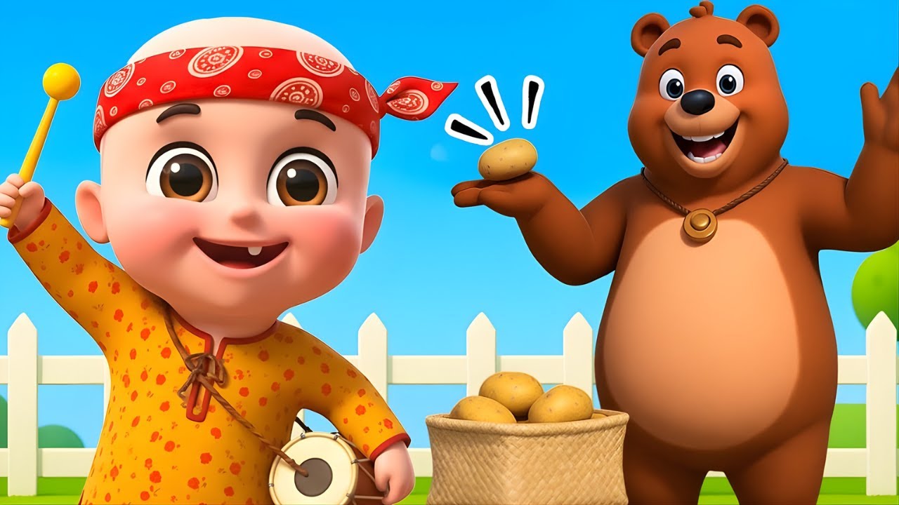 Kalu Madari Aaya | कालू मदारी आया | Gubbare Wala | Hindi Poem & Nursery Rhymes | Kids Balgeet Song