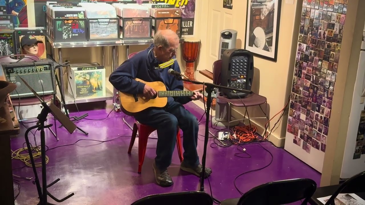 John Allingham performs live at Old Arabi Lighthouse on 2/1/2016