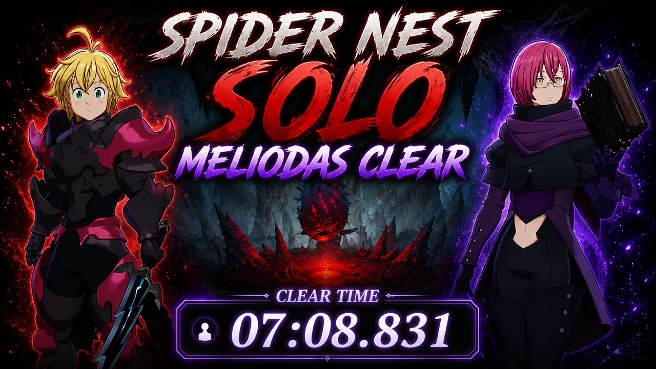Can Meliodas Solo The Deep Spider Nest Raid? | The Seven Deadly Sins: Origin