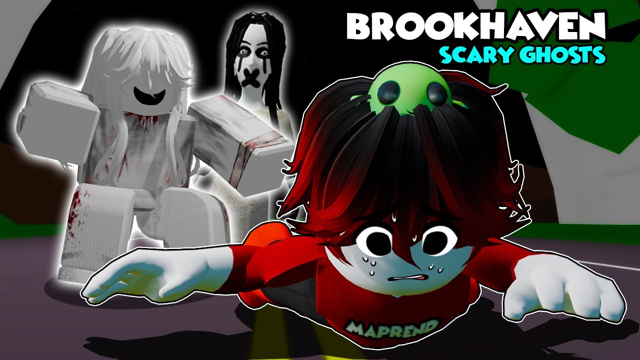 SCARY GHOSTS ARE HAUNTING US!!! | Brookhaven RP | Roblox