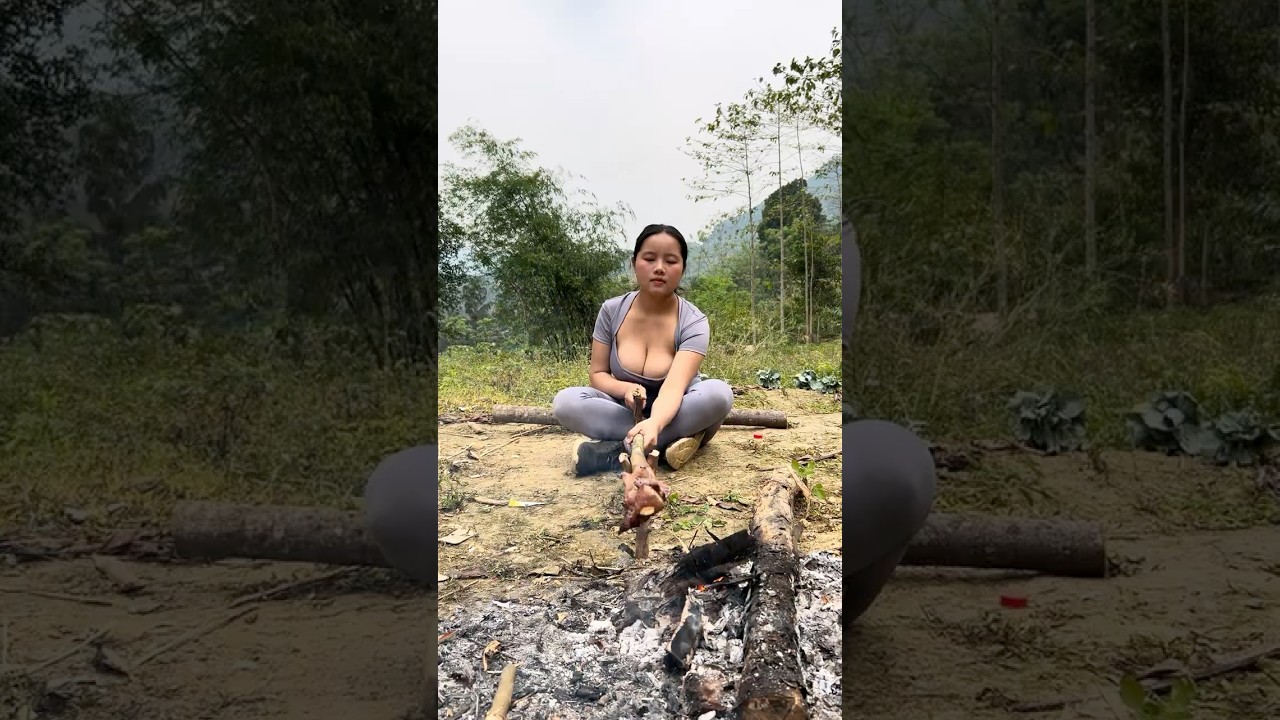 How to Grill Meat Perfectly in the Wild for Survival #survival #wildlife #hacks #bushcraft