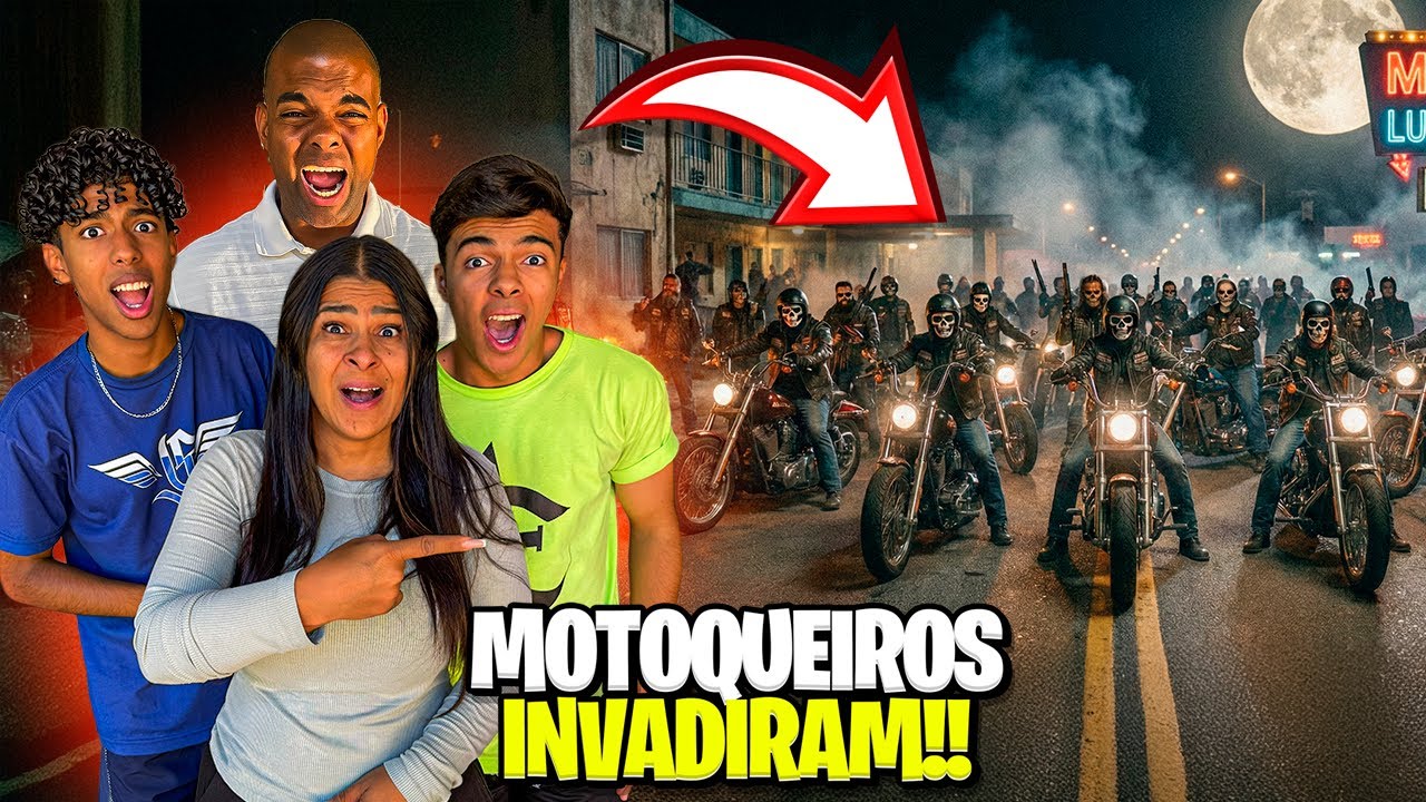 MAIS DE 100 MOTOS 🏍️ CHEGARAM 😬😃