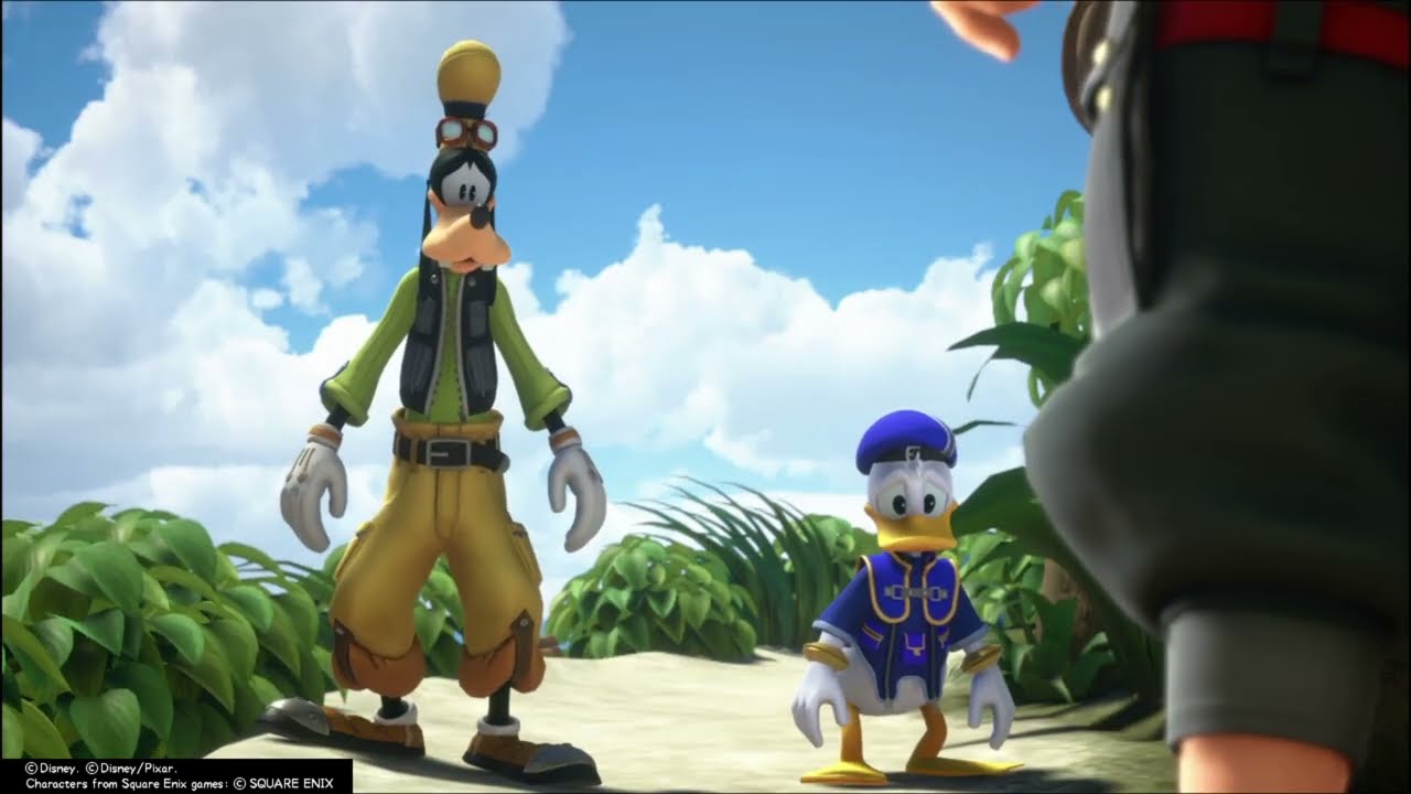 Destiny Islands Cutscene with Gummi Phone Call - Kingdom Hearts 3