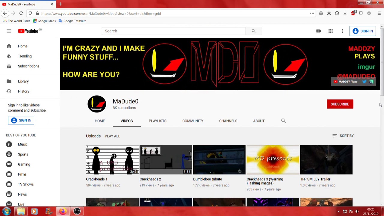 MaDude0 Archive