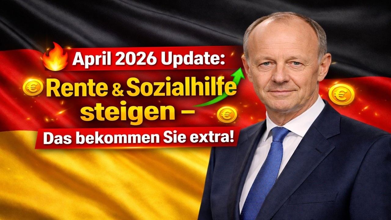 🔥 April 2026 Update: Rente & Sozialhilfe steigen &ndash; Das bekommen Sie extra!