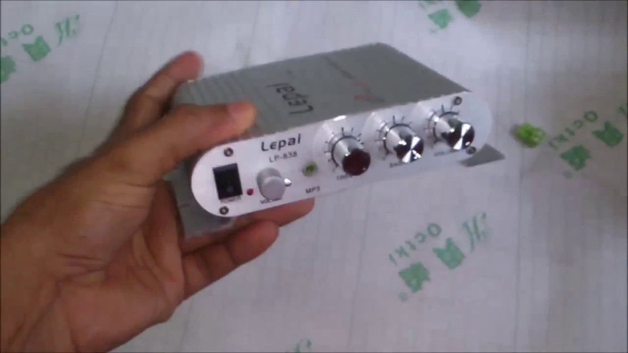 Lepai LP 838 2.1 Channel Moster Power Stereo Amplifier Super Bass