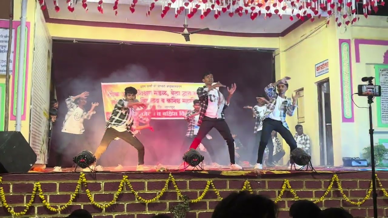 Comedy boys dance performance