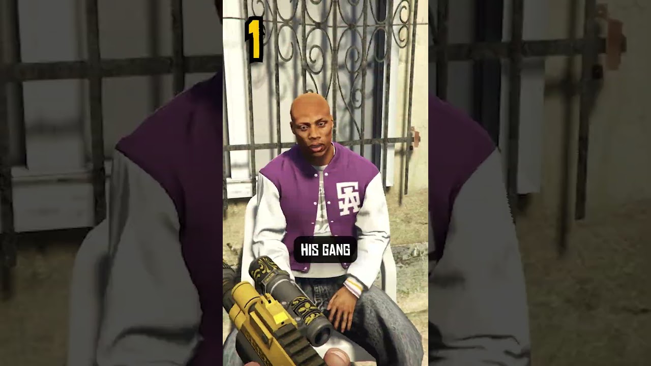 NEVER JOIN THIS GANG IN GTA 5 ! 😱#Shorts #GTA5