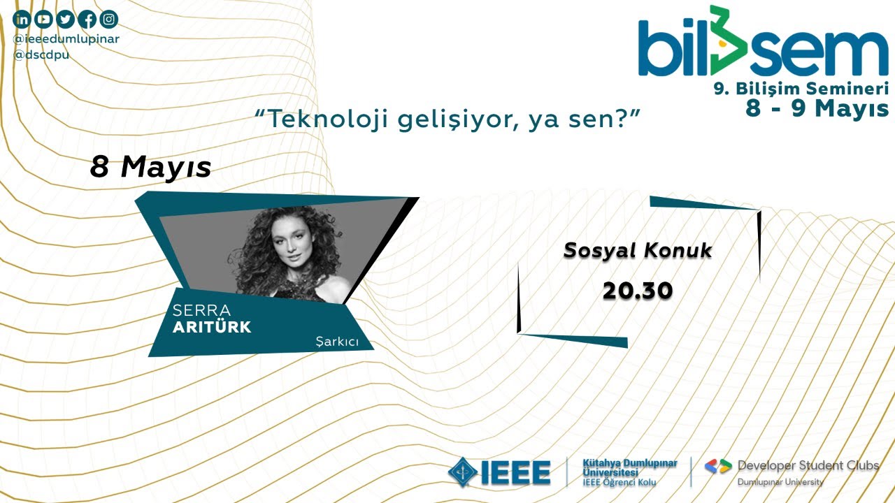 Sosyal Konuk Oturumu | Serra Arıtürk | 1. Gün