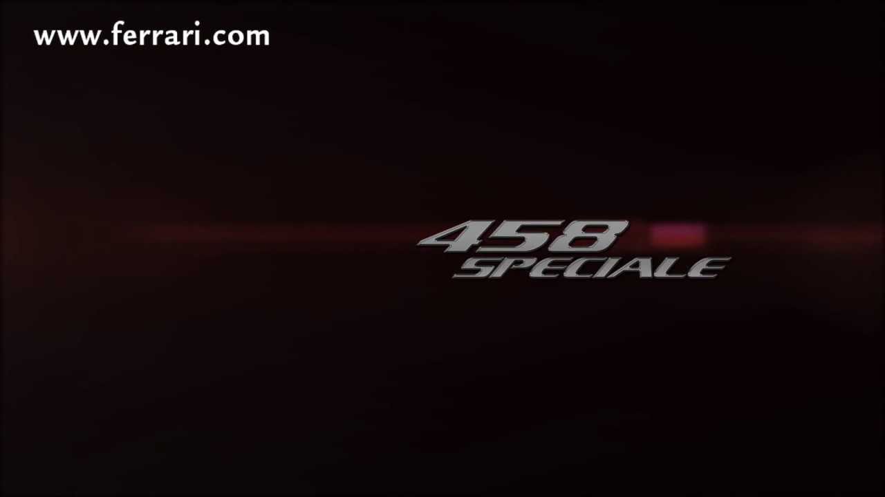 Ferrari 458 Speciale preview