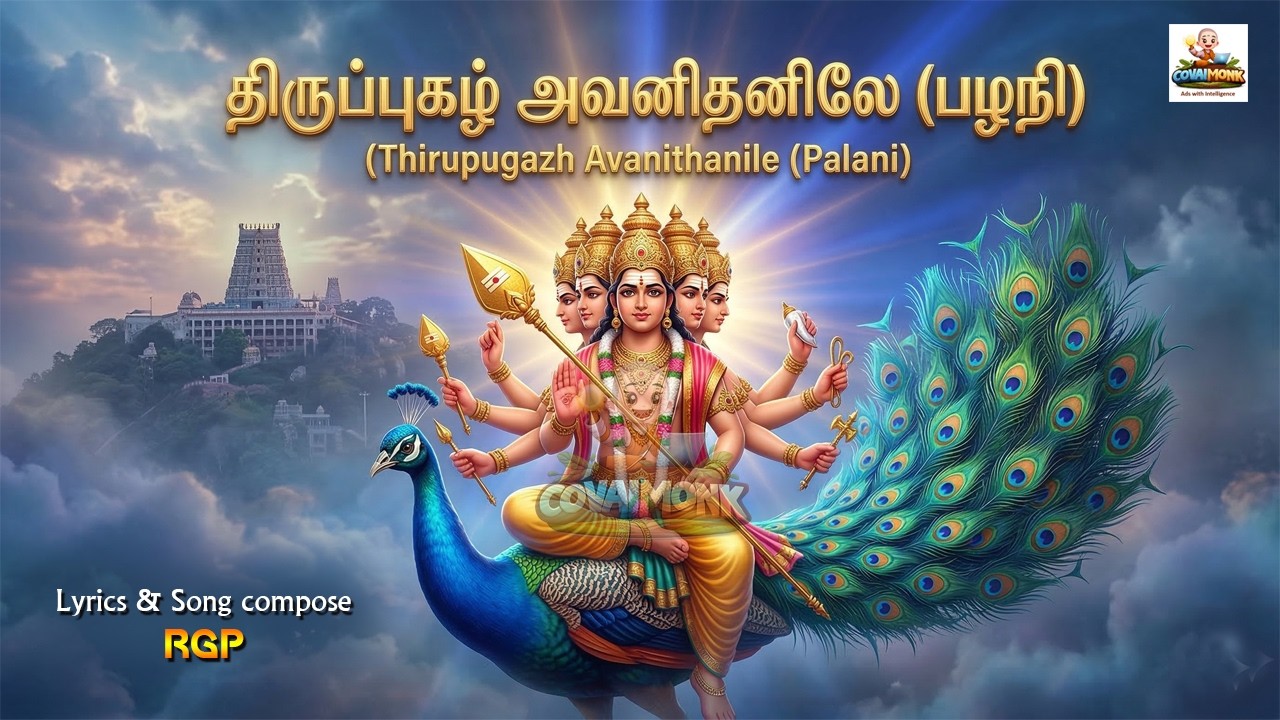 திருப்புகழ் – அவனிதனிலே | பழநி முருகன் அருள் பாடல் | Thiruppugazh Palani Murugan Song