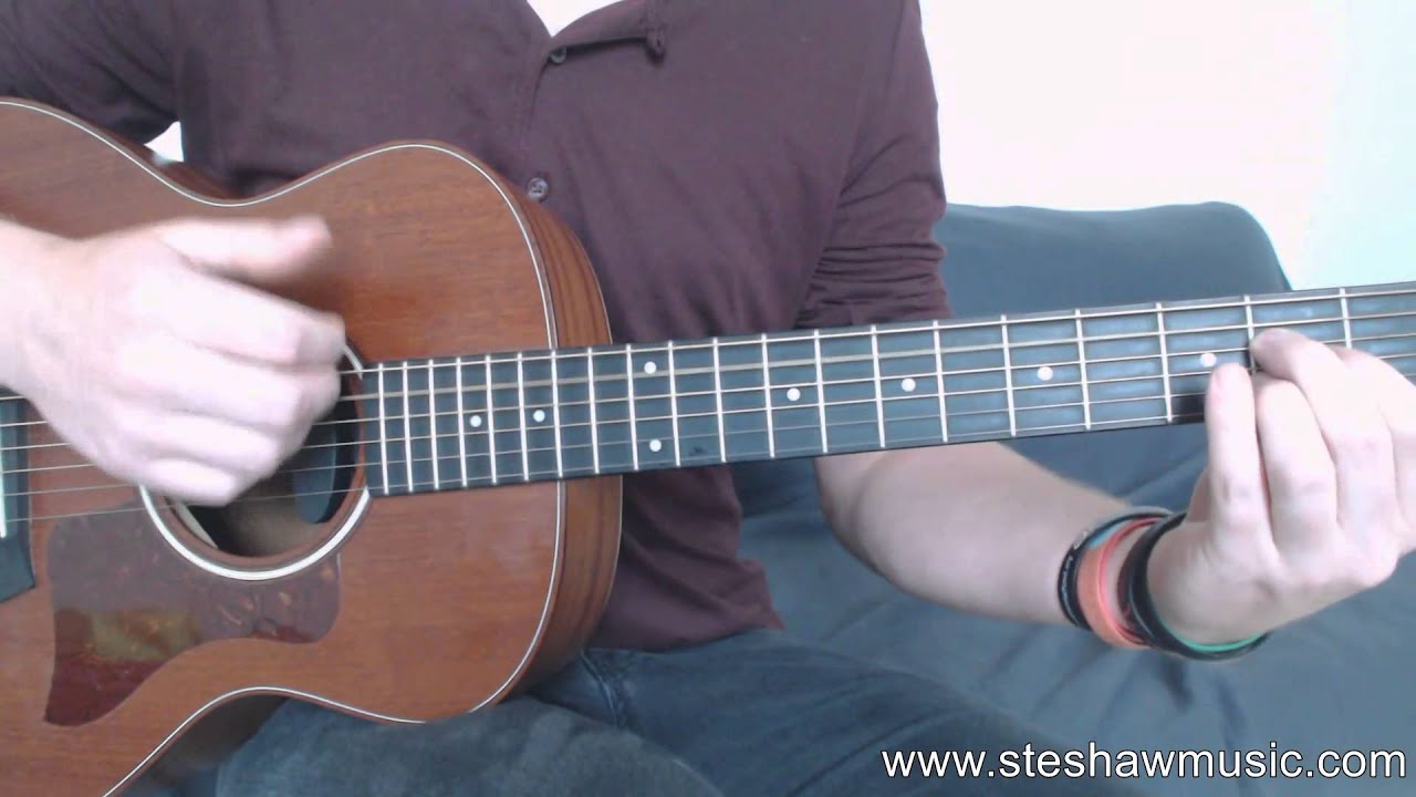 How to play Ugly Heart - G.R.L. on Guitar (Lesson/Tutorial) with Ste Shaw