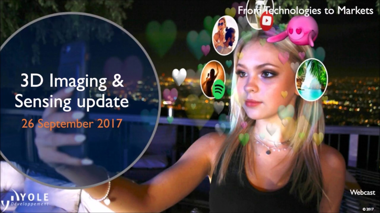 Webcast 3D Imaging and Sensing Update recording