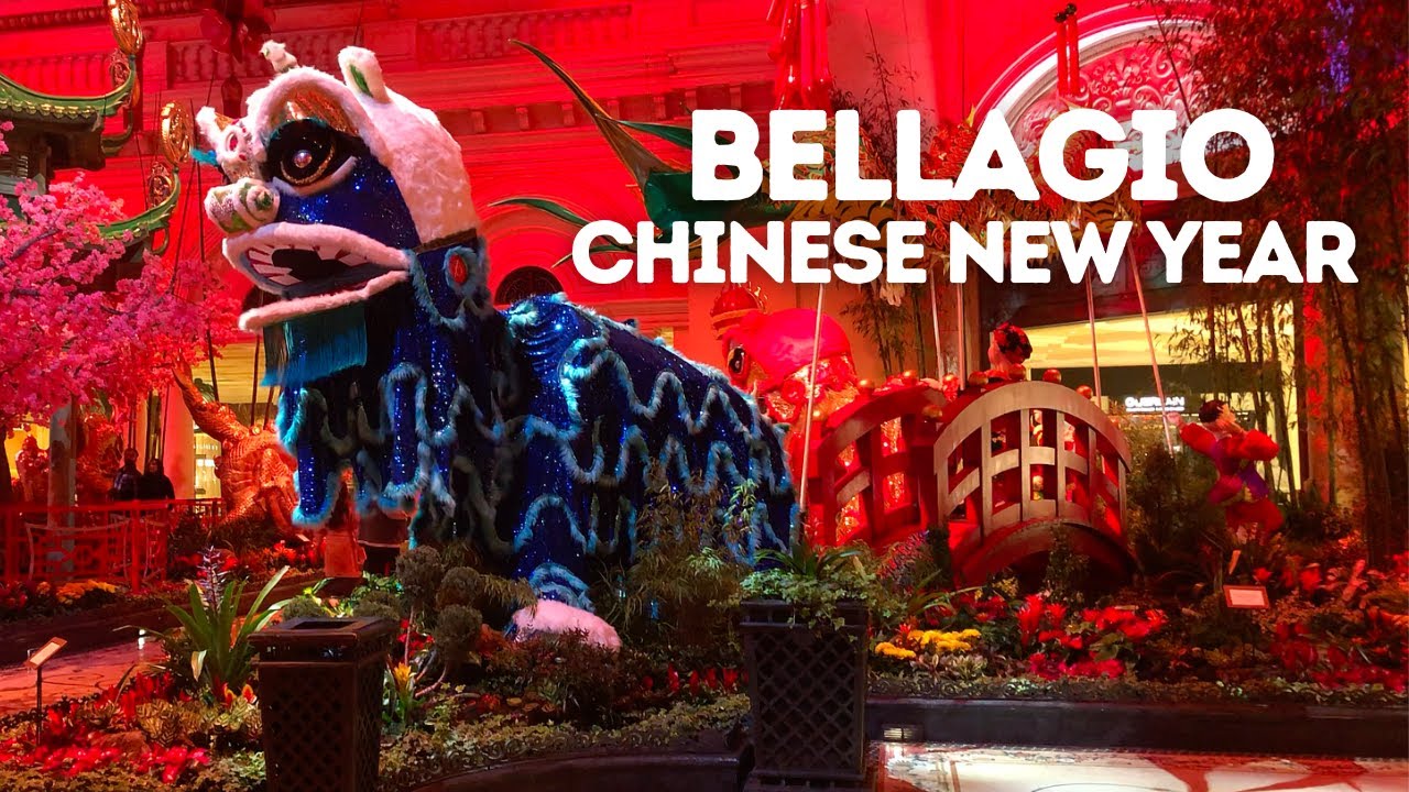 Bellagio Chinese New Year Botanical Garden is a MUST SEE! | Year of the Dragon 2024