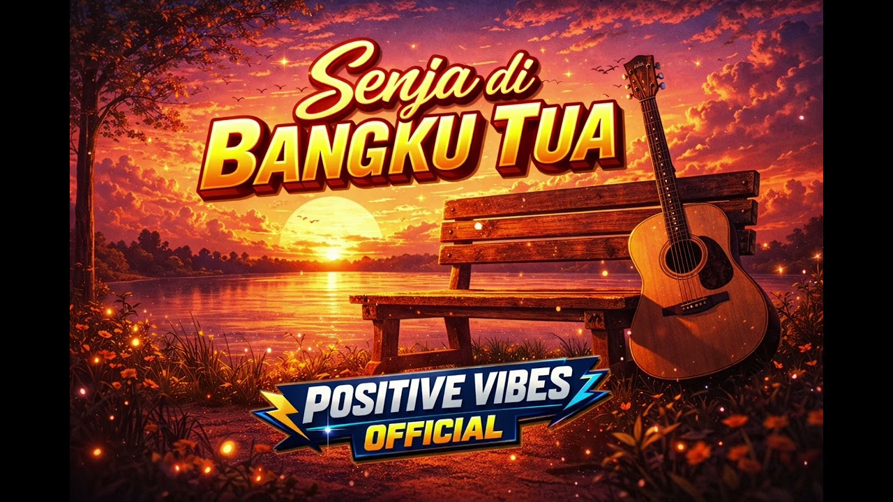 Senja di bangku tua 