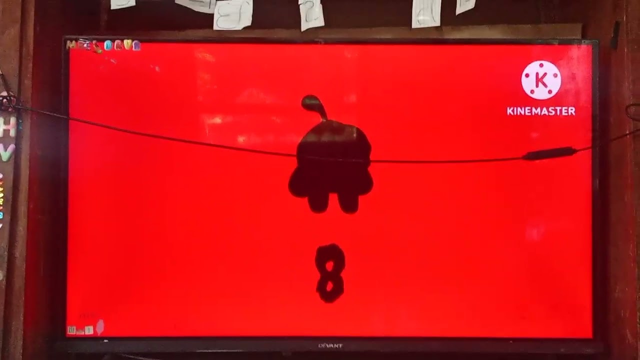 Om Nom Anti-Piracy Screen In Real Life!