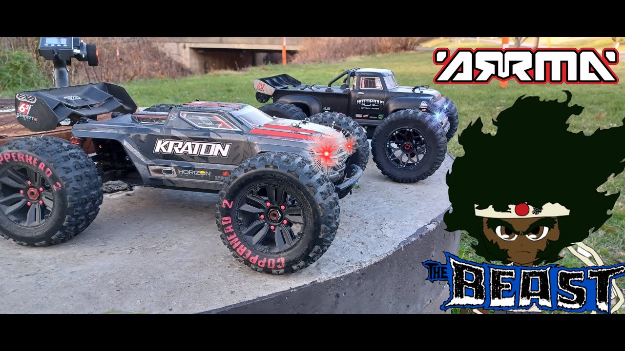 Arrma Kraton V5 and Notorious V5 6S Look Like....