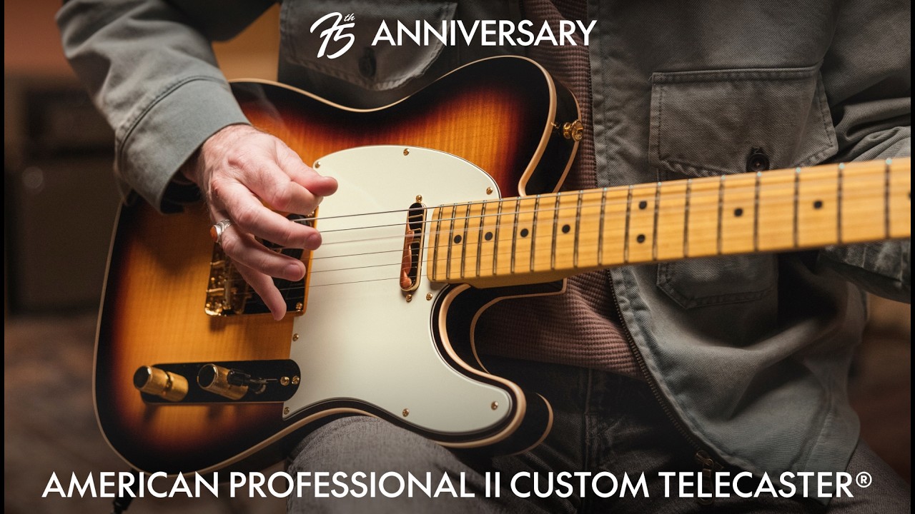 Introducing the 75th Anniversary American Professional II Custom Telecaster | Tele 75 | Fender