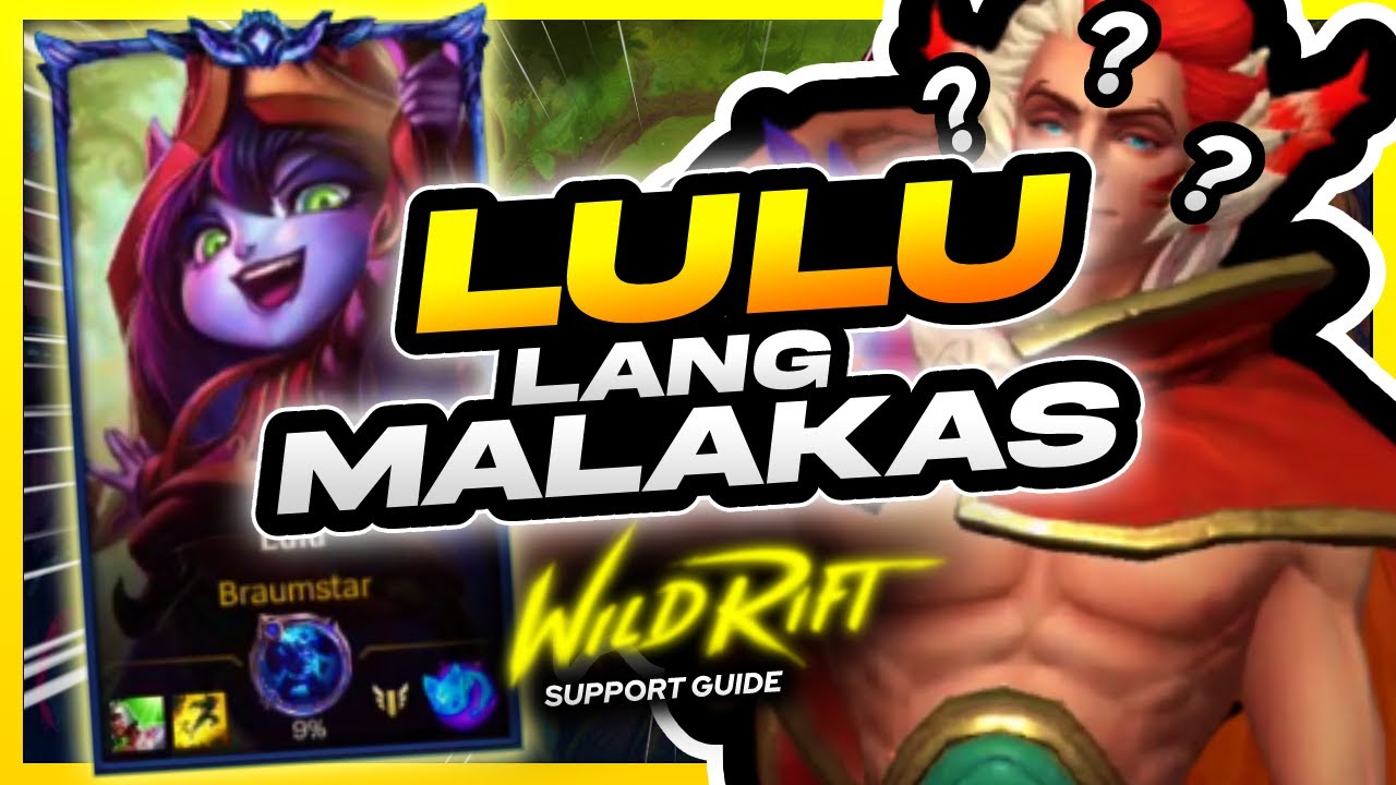 MAS OP? - DIAMOND SUPPORT MAIN - WILD RIFT LULU (RANKED GAMEPLAY / GUIDE)