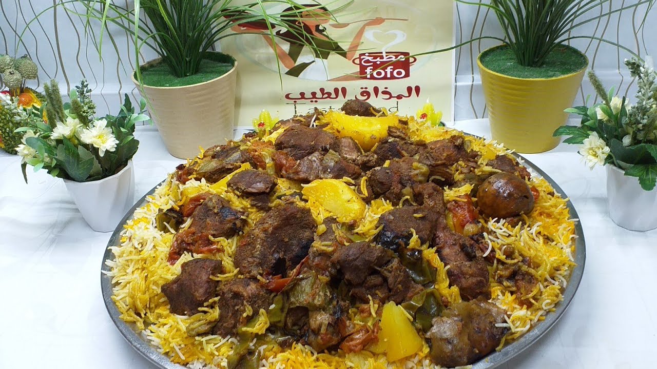 مدفون لحم الفاخر بقدر الضغط ((ضيافة ملوكية وفاخره على طريقتي الخاصة ولا اطيب ))من هيك