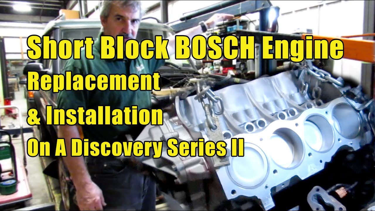 Discovery Series II Engine Replacement | Atlantic British Presents