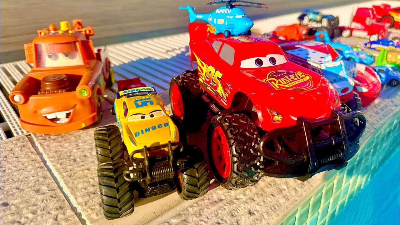 Disney Pixar Cars toys Review | Lightning McQueen, Finn McMissile, Mack, Doc Hudson,Cruz Ramirez