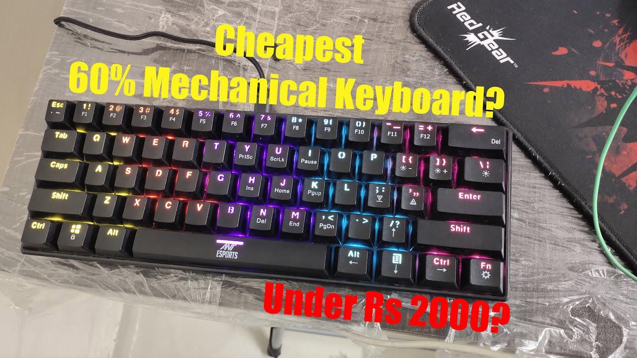 ANTEsports MK1200mini mechanical Keyboard{60%} |Unboxing| |Review|