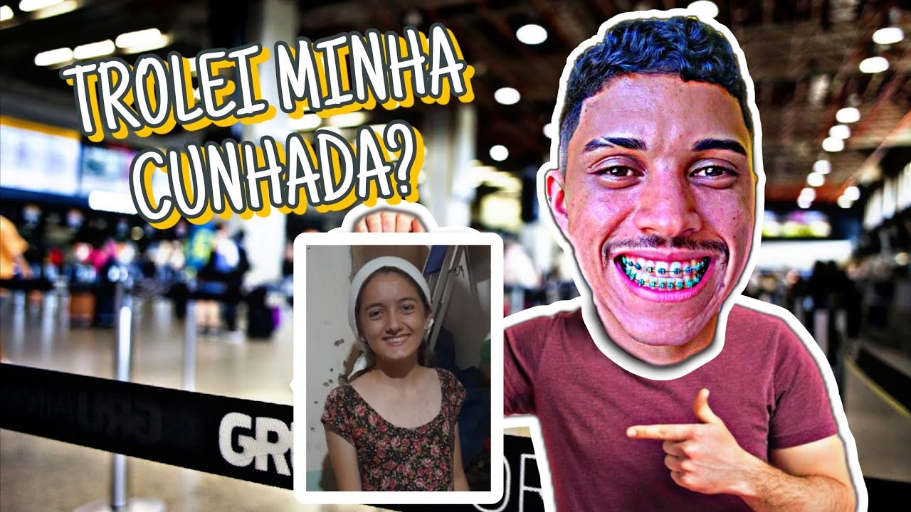 TROLLEI A IRMÃ DA MINHA NAMORADA E ELA NEM PERCEBEU, QUE CAIU EM UMA TROLLAGEM 😂