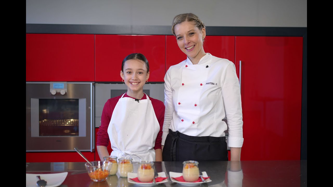 Kochen kinderleicht „Orangencreme aus dem Ofen.“