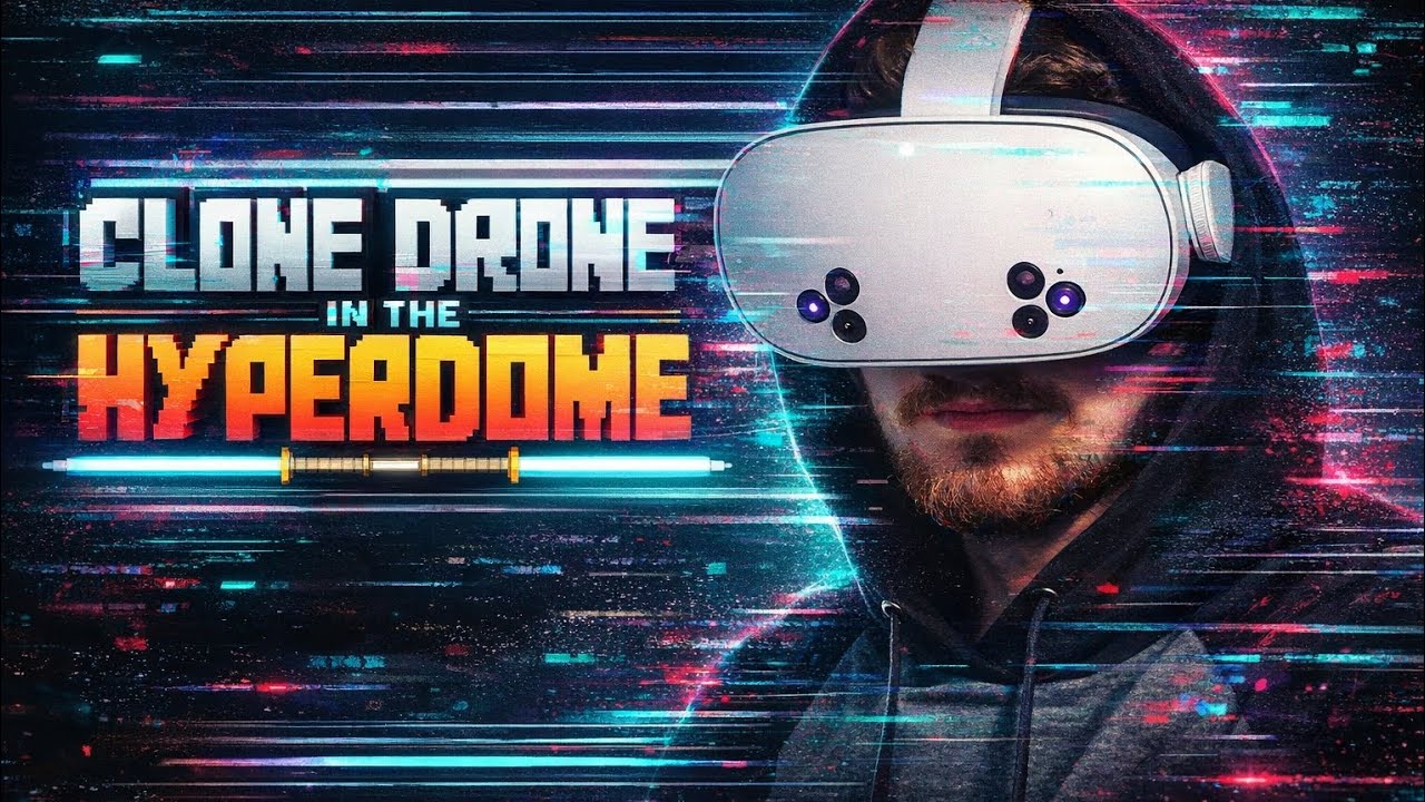 Finally Recording Clone Drone in the Hyperdome (VR Chaos)